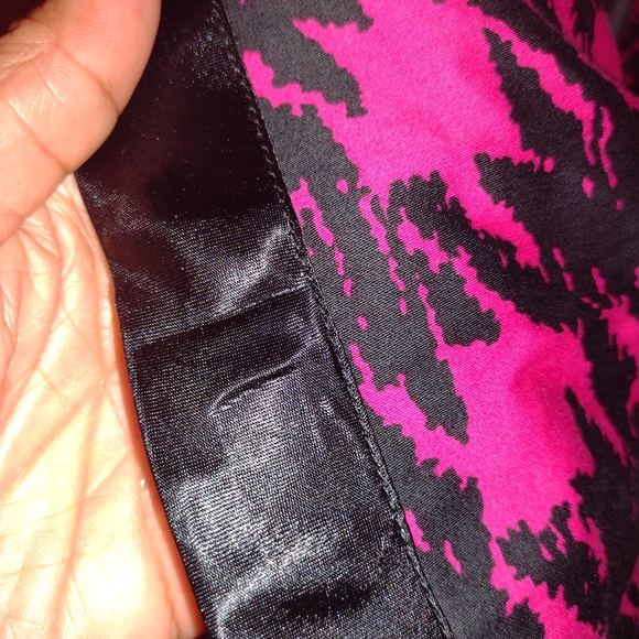 Debra deRoo Pink/ Black Blazer Women Large - Picture 7 of 8